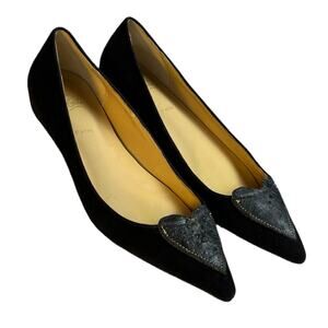 Christian Louboutin Love Heart Suede Pumps EU 36